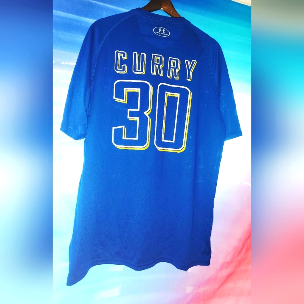 Under Armour Stefan Curry heat gear loose fit XL men's T-shirt - Picture 6 of 6